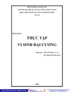 Thực hành vi sinh vật