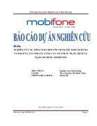 Nghien cuu marketing ve Mobifone