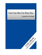 Hướng dẫn làm báo cáo khoa học Phục vụ làm luận văn bảo vệ tốt nghiệp thạc sĩ