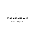 Toán cao cấp