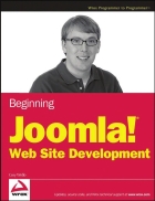 Beginning Joomla Web Site Development Wrox Programmer to Programmer