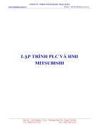 Lập trình HMI PLC mitsu