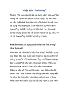 Nhận thức hai tròng