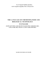 Tiếng anh chuyên ngành công nghệ hóa học công nghệ thực phẩm và công nghệ sinh học