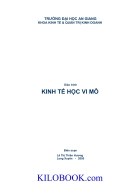 Giáo trình kinh tế học vi mô