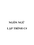 Ngon ngu lap trinh c