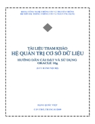 Tài liệu tham khảo hệ cơ sở dữ liệu hướng dẫn và cài đặt ORACLE