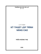 Giáo trình Kỹ thuật lập trình nâng cao