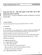 TCVN 8416 2010 Công trình thuỷ lợi Quy trình quản lý vận hành duy tu bảo dưỡng trạm bơm và tuốc binh