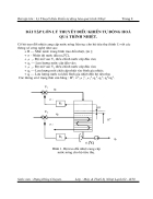 BÀI TẬP LỚN Lý thuyết điều khiển tự động hóa quá trình nhiệt