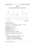 Bài tập lớn chi tiết máy gvhd PGS TS PHAN ĐÌNH HUẤN trường ĐHBK TPHCM 1