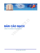 Bản cáo bạch Công ty cổ phần Vinaconex 25