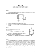 Bài tập và câu hỏi ôn tập mon học điện tử thông tin