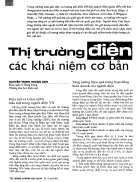 Thị trường điện Các khái niệm cơ bản