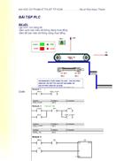 Bài tập PLC có mô phỏng