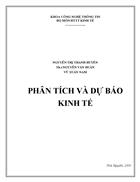 Bài giảng Phân tích và dự báo kinh tế