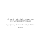 Ly thuyet bac topo tren da tap compact dinh huong duoc