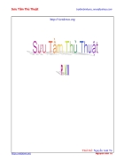 Sưu tầm thủ thuật phần 7