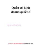 Kiến thức về Quản trị kinh doanh quốc tế