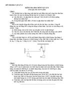 KIỂM TRA HSG MÔN VẬT LÍ 8 có đáp án