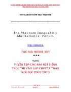 Tuyen tap cac bai toan bat dang thuc thi vao lop chuyen