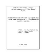 Dự báo và hoạch định nhu cầu vật tư tại xưởng màng ghép công ty cổ phần bao bì sài gòn sapaco