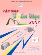 Tập san toán THPT