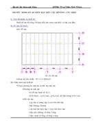 Thiết kế sàn Bê tông cốt thép kiểu sàn sườn toàn khối có bản loại dầm Đồ án BTCT