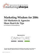 The Marketing Secrets of the Most Successful Marketers Worldwide 2006