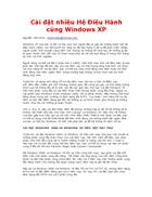 Cài đặt nhiều Hệ Điều Hành cùng Windows XP