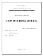 Sinh lý sinh sản Mô da dùng trong dòng hóa