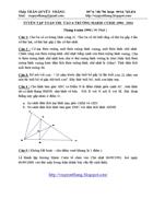 Tuyển tập đề toán của trường Marie Curie