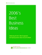 2006 Best Biz Ideas