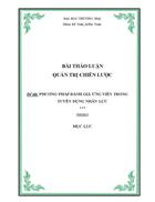 Phương pháp đánh giá ứng viên trong tuyển dụng nhân lực đề xuất Mobifone