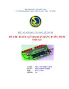 Thiết kế mạch in bằng phần mềm ORCAD