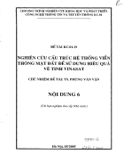 Phương án tổng thể về tổ chức quản lý và khai thác hệ thống VINASAT