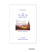 Giáo trình Văn học Nga TH s Phùng HOài Ngọc