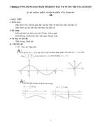 Giáo án giải tích 12 chương 1