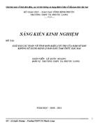 Giải bài các toán về tính đơn điệu cực trị của hàm số khi không sử dụng định lí đảo dấu tam thức bậc hai