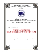 Download Thiết lập mô hình ngân hàng đầu tư tại Việt Nam