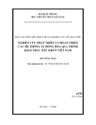 Nghiên cứu phát triển và hoàn thiện các hệ thống tự động hóa quá trình khai thác dầu khí ở việt nam