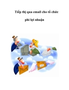 Tiếp thị qua email cho tổ chức phi lợi nhuận