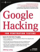 Google Hacking for Penetration Testers