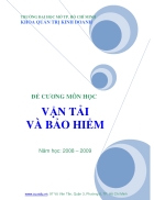 Vận tải và bảo hiểm