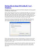 Hướng dẫn sử dụng MSConfig để vọc Windows