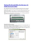 Hướng dẫn đặt mật khẩu cho thư mục với IOBit Password Folder