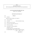 Bản đăng ký dự án đầu tư đối với trường hợp dự án đầu tư trong nước không cấp Giấy chứng nhận đầu tư