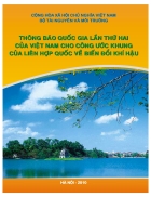 Thông báo quốc gia lần thứ hai của việt nam cho công ước khung của liên hợp quốc về biến đổi khí hậu