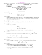 Đề thi HSG môn Toán 12 tỉnh Đồng Tháp 2011