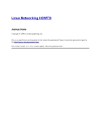 Linux Networking HOWTO